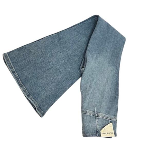 NEW! Free People we the free keira pull-on flare jeans out of sight 27 - Picture 7 of 10